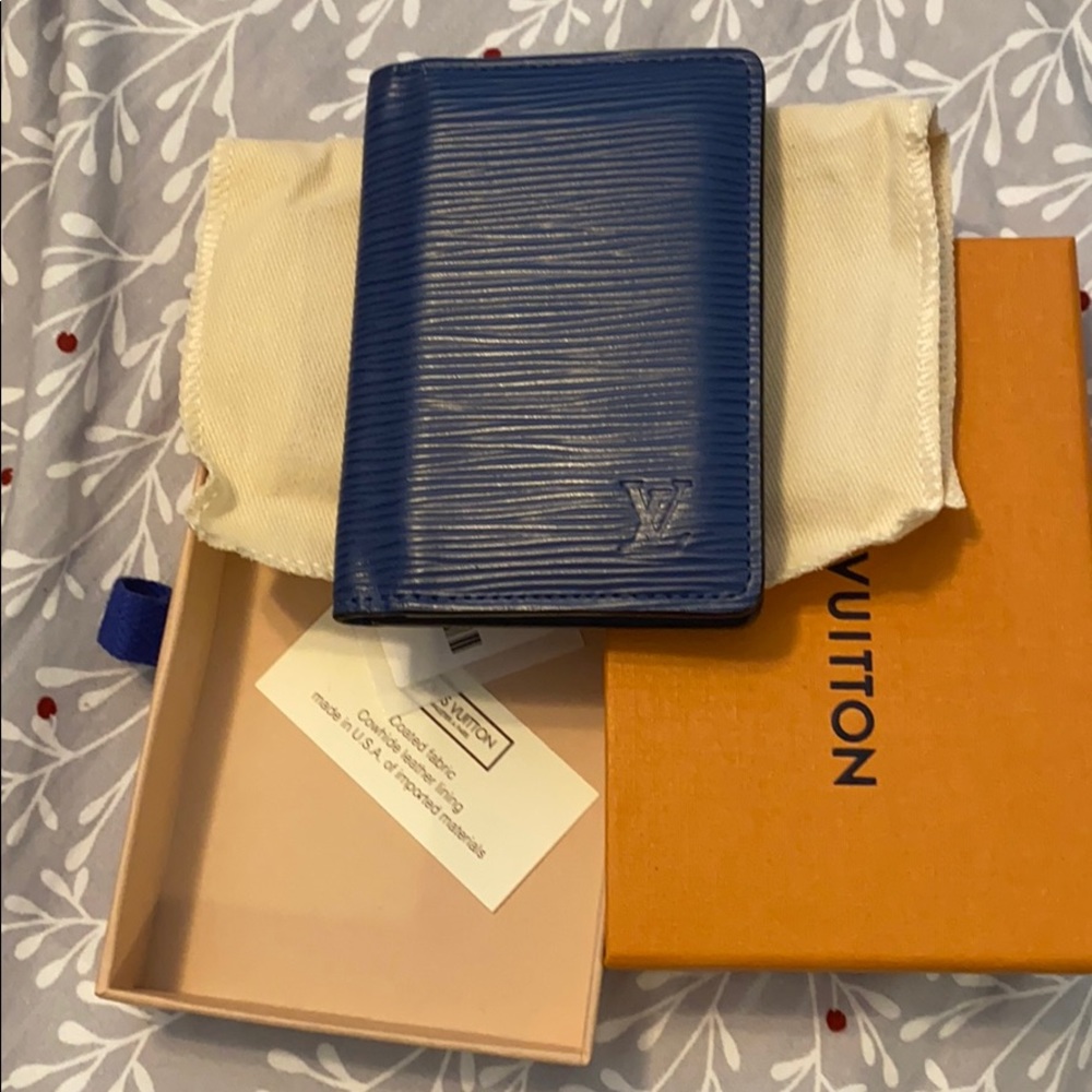 Mens Louis Vuitton pocket organizer card holder